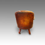 William IV mahogany easy chair - Image 2