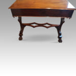 William IV mahogany side table - Image 5