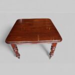 William IV mahogany extending dining table - Image 7