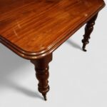 William IV mahogany extending dining table - Image 6