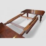 William IV mahogany extending dining table - Image 5