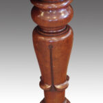 William IV mahogany extending dining table - Image 6