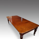 William IV mahogany extending dining table - Image 7