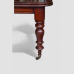 William IV mahogany extending dining table - Image 2