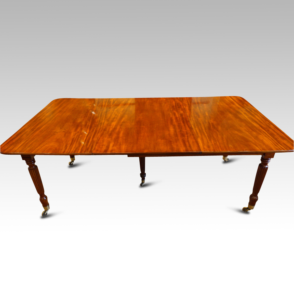 William-IV-mahogany-extendng-dining-table.jpg William IV extending dining table - Image 1