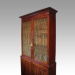 William IV mahogany library bookcase - Image 13
