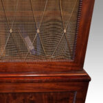 William IV mahogany library bookcase - Image 6
