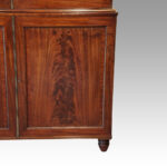 William IV mahogany library bookcase - Image 5