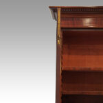 William IV mahogany library bookcase - Image 4