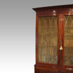 William IV mahogany library bookcase - Image 3