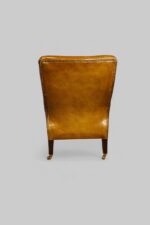 William IV mahogany library chair - Image 7