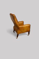 William IV mahogany library chair - Image 6