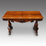 William IV mahogany library table