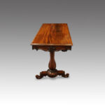 William IV mahogany library table - Image 5