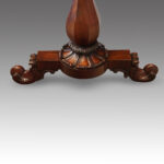 William IV mahogany library table - Image 4