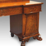 William IV mahogany pedestal sideboard - Image 2