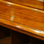 William IV mahogany secretaire bookcase - Image 9