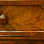 William IV mahogany secretaire bookcase - Image 10