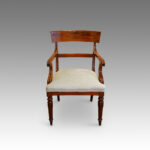 Set of 8 William IV dining chairs - Image 2