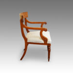 Set of 8 William IV dining chairs - Image 4