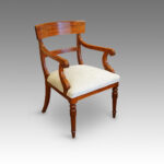 Set of 8 William IV dining chairs - Image 5