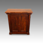 William IV mahogany side cabinet