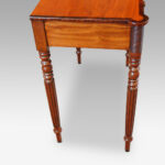 William IV mahogany side table - Image 9