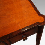 William IV mahogany side table - Image 4
