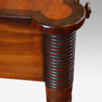 William IV mahogany side table - Image 2