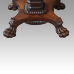 William IV mahogany tea table - Image 9