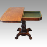 William IV mahogany tea table - Image 4