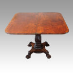 William IV mahogany tea table - Image 2