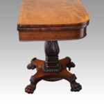 William IV mahogany tea table - Image 3