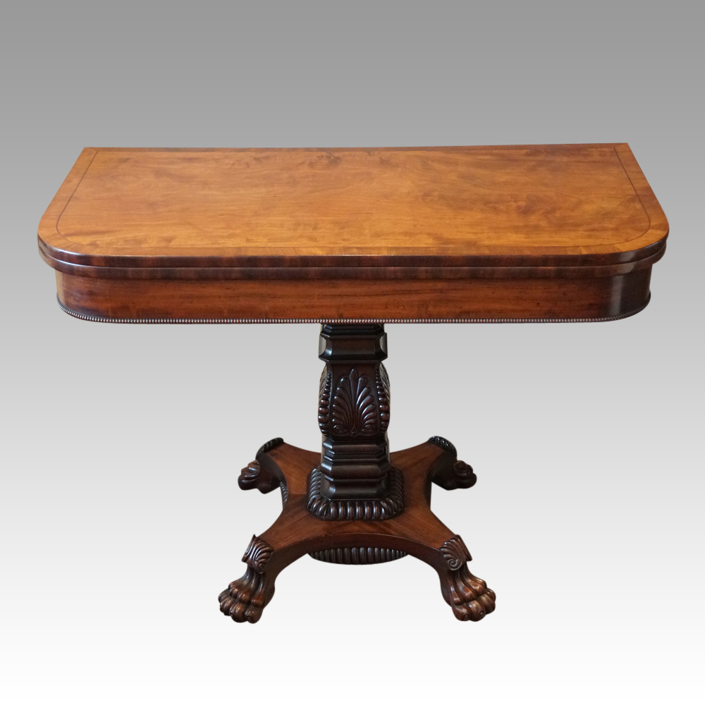 William-IV-mahogany-tea-table.jpg William IV mahogany tea table - Image 1