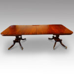 William IV mahogany dining table
