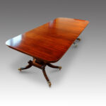 William IV mahogany dining table - Image 2