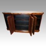 William IV rosewood breakfront side cabinet - Image 8