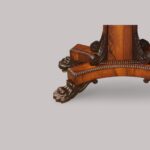 William IV rosewood card table - Image 10