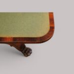 William IV rosewood card table - Image 8