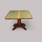 William IV rosewood card table - Image 5