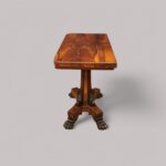 William IV rosewood card table - Image 3