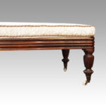 William IV rosewood chaise lounge - Image 4