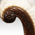 William IV rosewood chaise lounge - Image 6