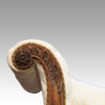 William IV rosewood chaise lounge - Image 5