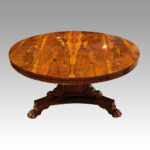 William IV rosewood dining table