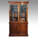 William IV rosewood library bookcase