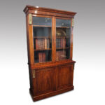 William IV rosewood library bookcase - Image 2