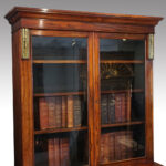 William IV rosewood library bookcase - Image 8