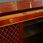 William IV rosewood side cabinet fitted one drawer - Image 6