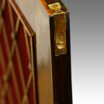 William IV rosewood side cabinet fitted one drawer - Image 8